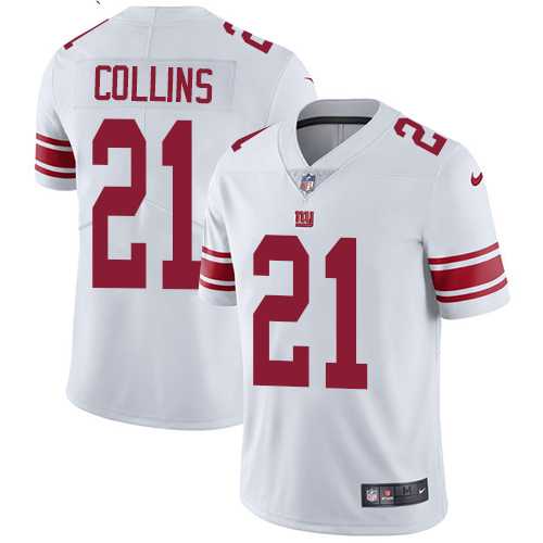 Nike New York Giants #21 Landon Collins White NFL Vapor Untouchable Limited Jersey,We sell and wholesale Nike New York Giants #21 Landon Collins White NFL Vapor Untouchable Limited Jersey on line form chian!